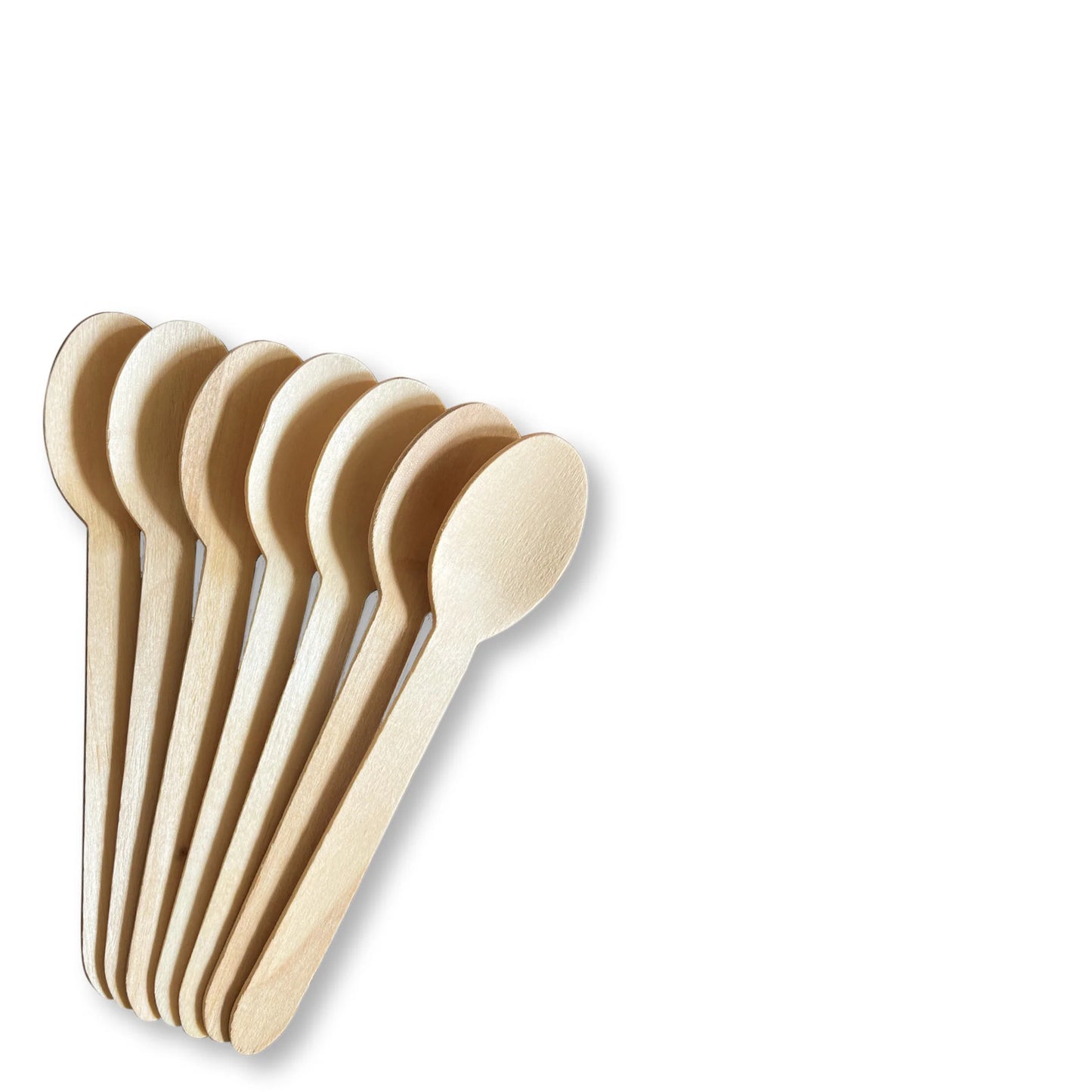 Bamboo Birch Tea Spoon 11cm (25 PACK)