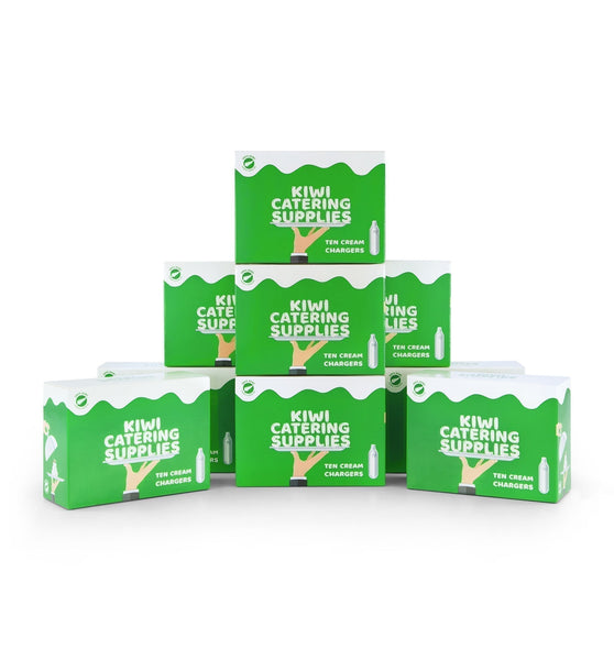 10 Kiwi Catering Supplies Cream Chargers (8.5g)