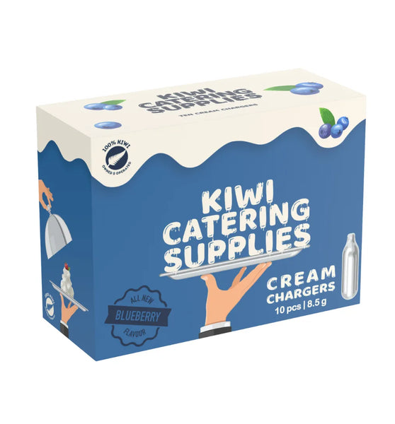 10 Blueberry Flavoured Cream Chargers (8.5 g) (CLEARANCE)
