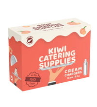 10 Peach Flavoured Cream Chargers (8.5 g) (CLEARANCE)