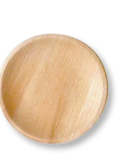 Palm Leaf Round Flat Plate 15cm (25 PACK)