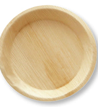 Palm Leaf Round Plate Lip 20cm (25 PACK)