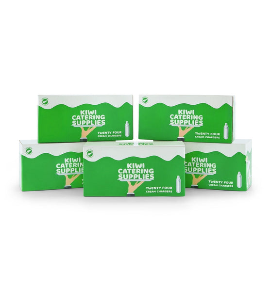 24 Kiwi Catering Supplies Cream Chargers (8.5 g)