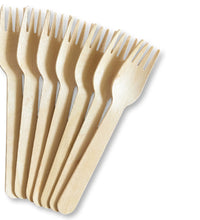 Bamboo Birch Fork 16cm (100 PACK)