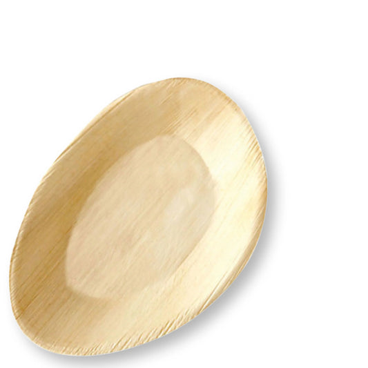 Palm Leaf Oval Dish 12 x 17cm (25 PACK)