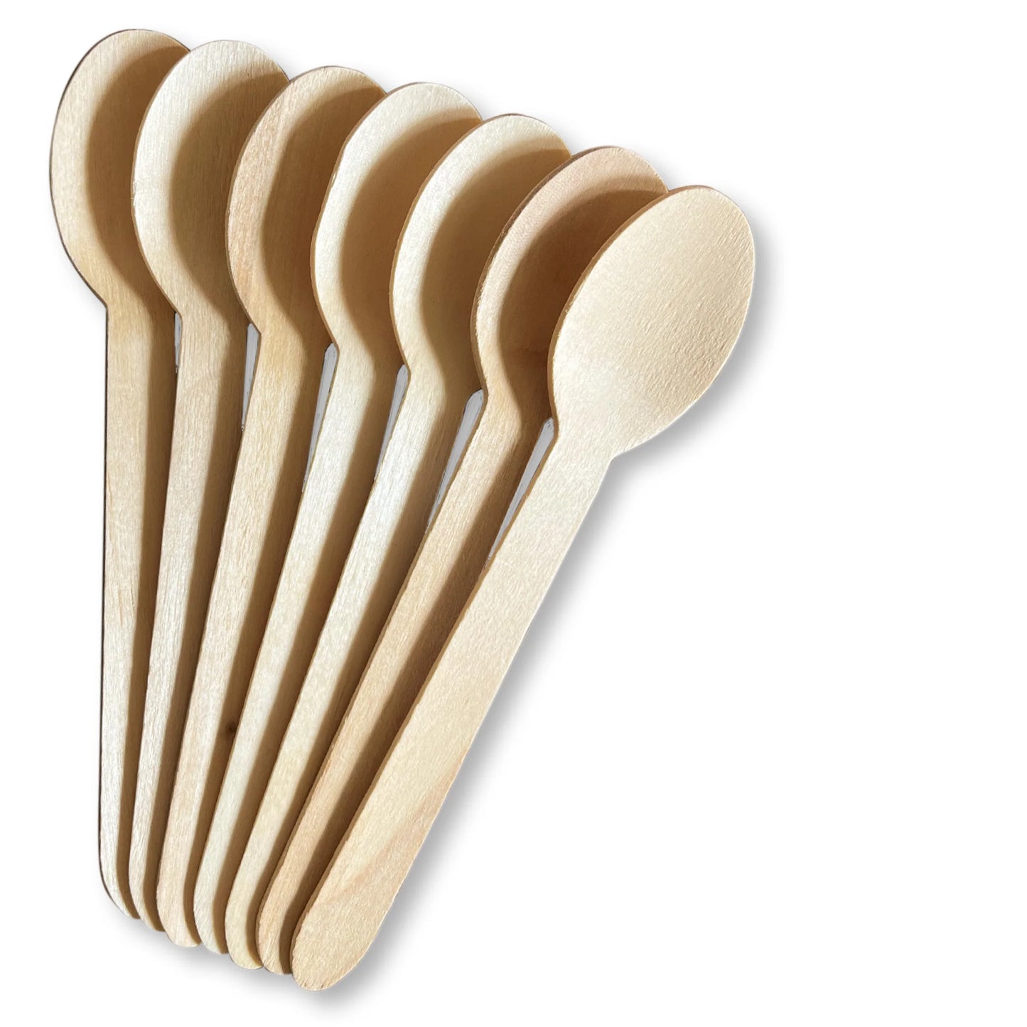 Bamboo Birch Spoon 16cm (100 PACK)