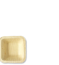 Palm Leaf Square Sauce Dish 8cm (25 PACK)