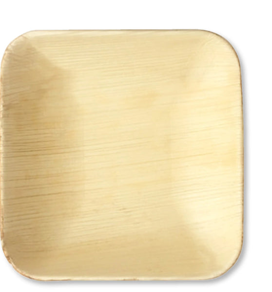 Palm Leaf Square Deep Bowl 20cm (25 PACK)